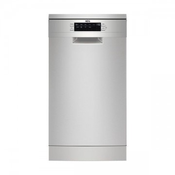 AEG FFB62427ZM Ελεύθερο Πλυντήριο Πιάτων για 9 Σερβίτσια ExtraHygiene Π44.6xY85εκ. Inox